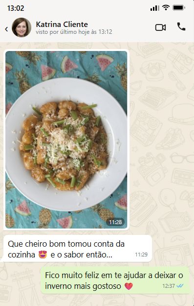 Depoimento cliente